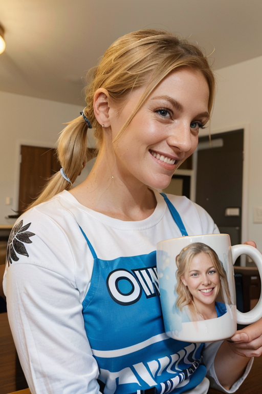 We can take your image or any image or photo you want and print your mug. Take text or another photo and print it INSIDE the mug and put your name on the handle - nobody does this but us.