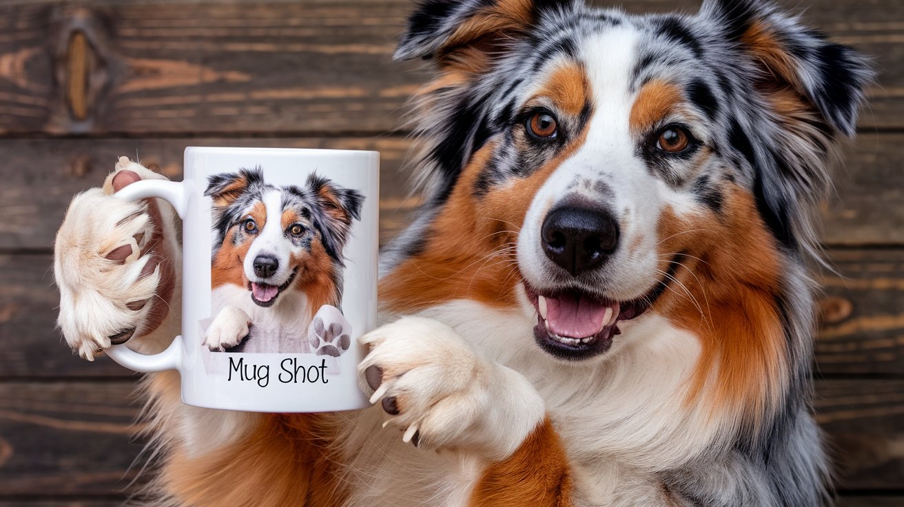 You can have your doggy or cat photo on your mug so its printed to always remember them